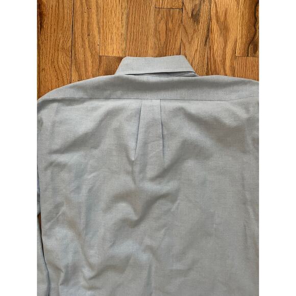 Van Heusen Vintage Oxford Cloth Button Down Mens Shirt Made in USA Size 16 32/33 - Picture 3 of 3